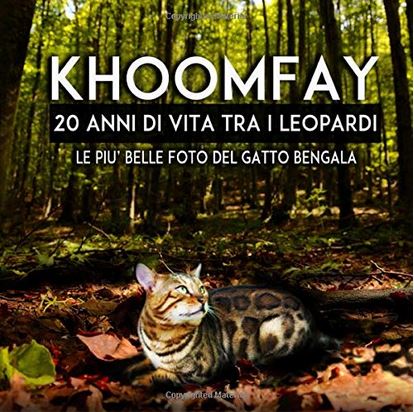 La copertina del libro FOTOGRAFICO Khoomfay - 20 ANNI DI VITA TRA I LEOPARDI